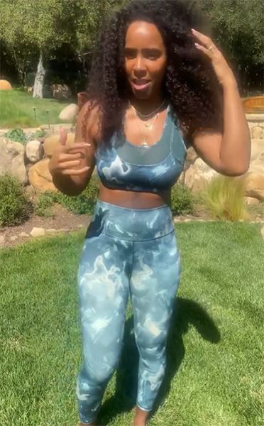 kelly rowland inside out exercise wear