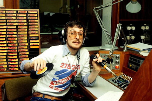 Steve Wright presenting on radio