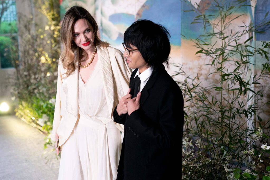 Angelina Jolie and Maddox, 21, at the White House