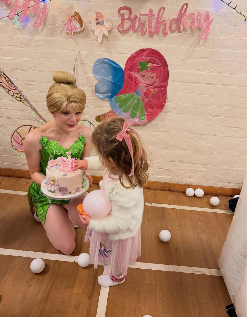Boris and Carrie Johnson's daughter Romy at her 4th birthday party