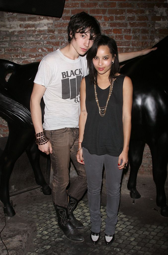 Ezra Miller and Zoë in 2010