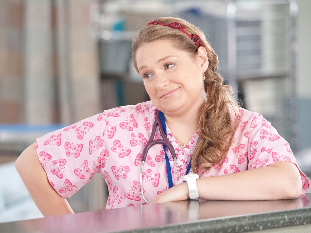  Merritt Wever as Zoey in Nurse Jackie