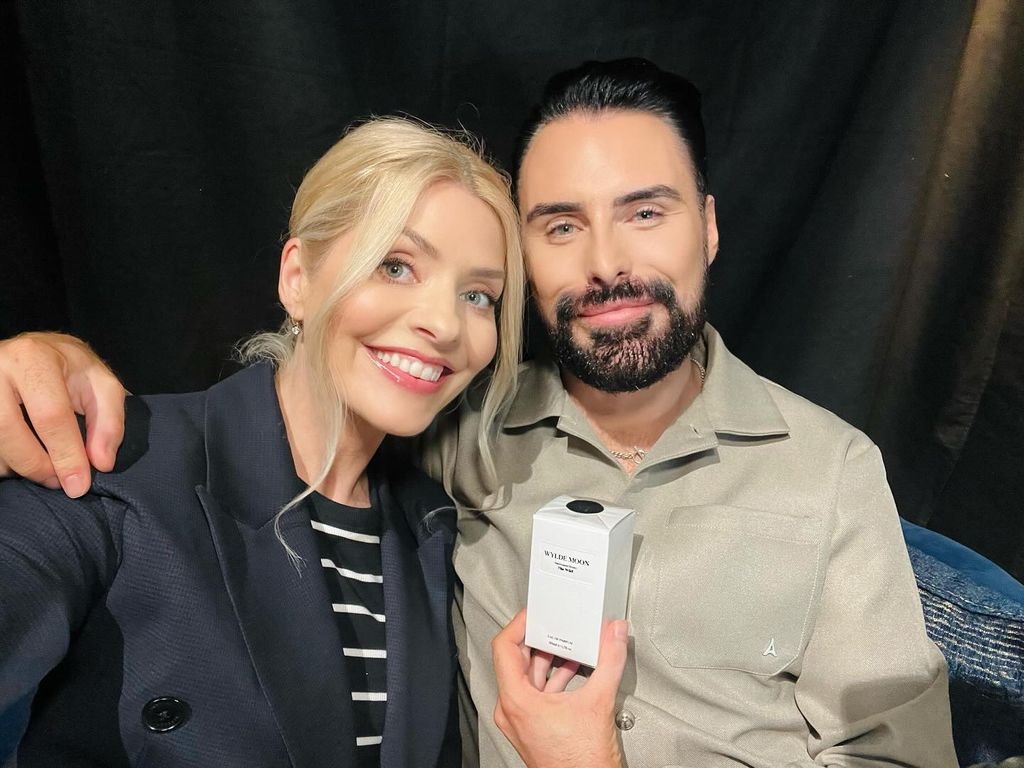 Holly Willoughby selfie with Rylan Clark