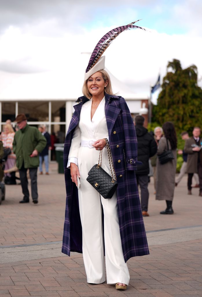 A racegoer on day one of the 2025 Cheltenham Festival at Cheltenham Racecourse. Picture date: Tuesday March 11, 2025. (Photo by Joe Giddens/PA Images via Getty Images)