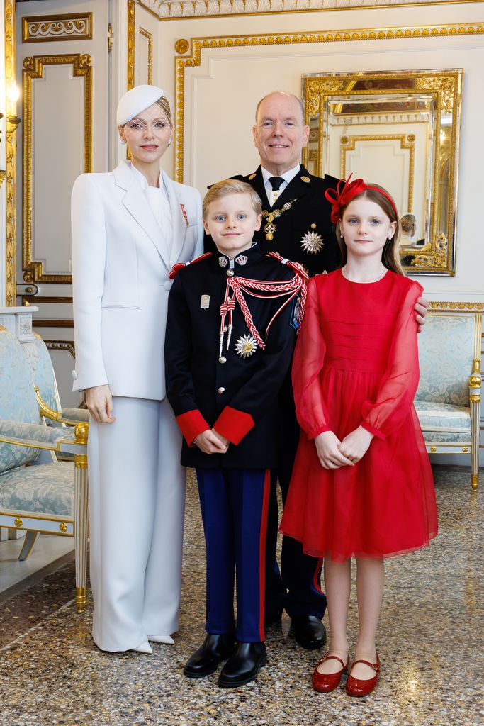 A stunning Monaco royal family photo