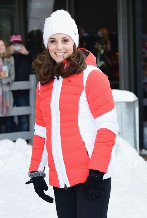kate middleton snow outfit norway