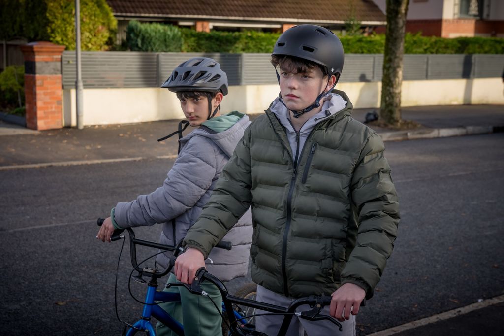 Adolescence star Owen Cooper plays Evie's neighbour Callum