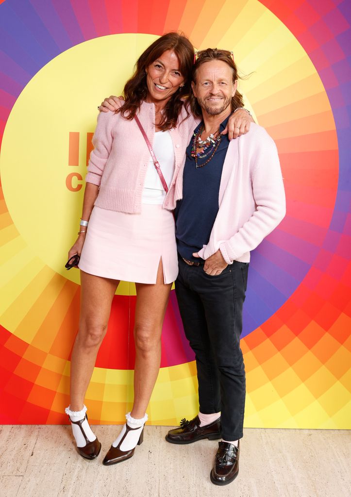 Davina McCall and Michael Douglas attend the 10 Year Anniversary Show for Pete Tong's 'Ibiza Classics' at the Royal Albert Hall on May 29, 2025 in London