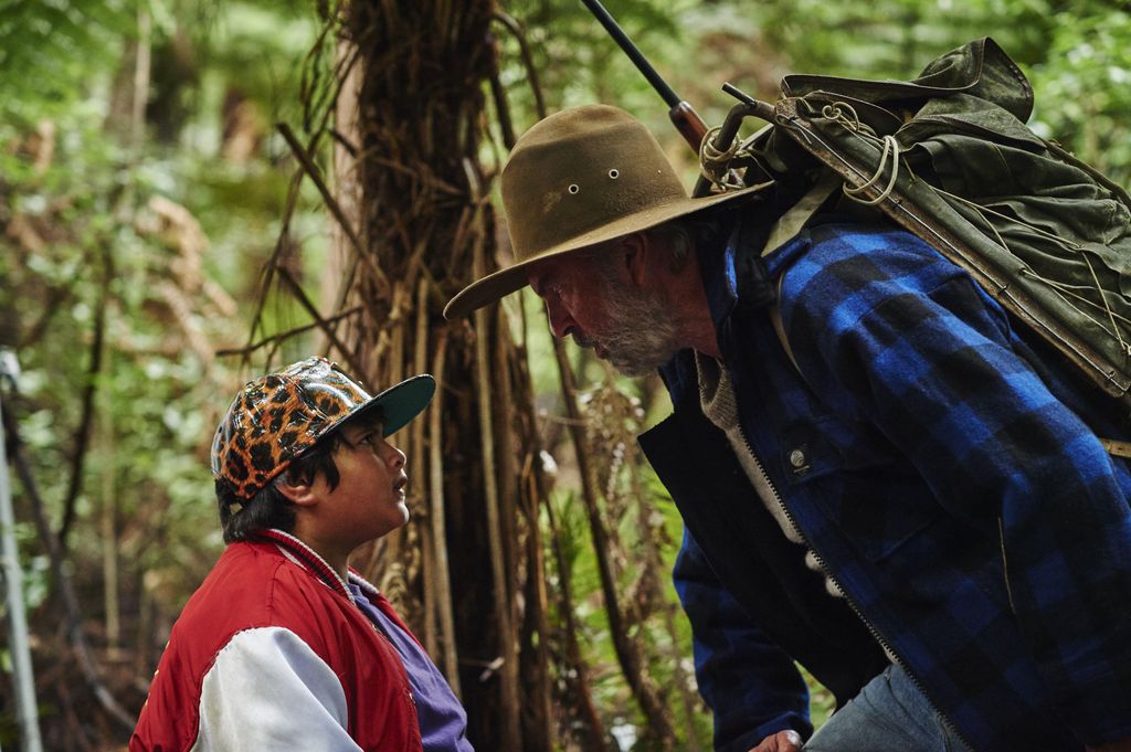 Original Film Title: HUNT FOR THE WILDERPEOPLE.  English Title: HUNT FOR THE WILDERPEOPLE.  Film Director: TAIKA WAITITI.  Year: 2016.  Stars: SAM NEILL; JULIAN DENNISON. Credit: PIKI FILMS / Album