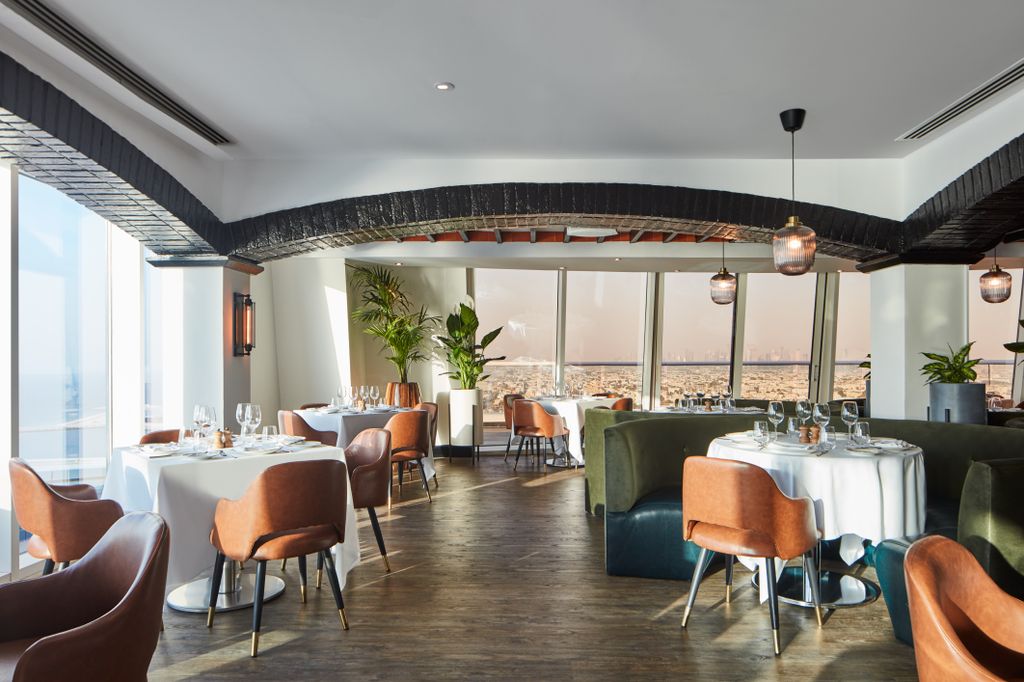 Bastion is a french brasserie with a panoramic view of Dubai