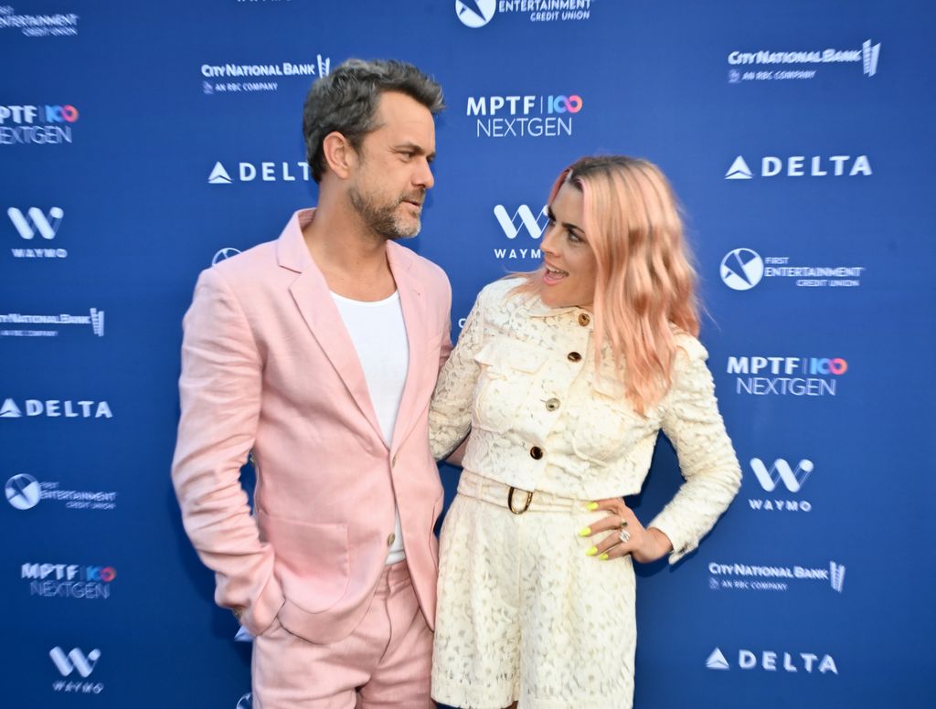 Joshua Jackson, Busy Philipps at the MPTF's NextGen Annual Summer Party held at The Aster on June 22, 2025 in Los Angeles, California
