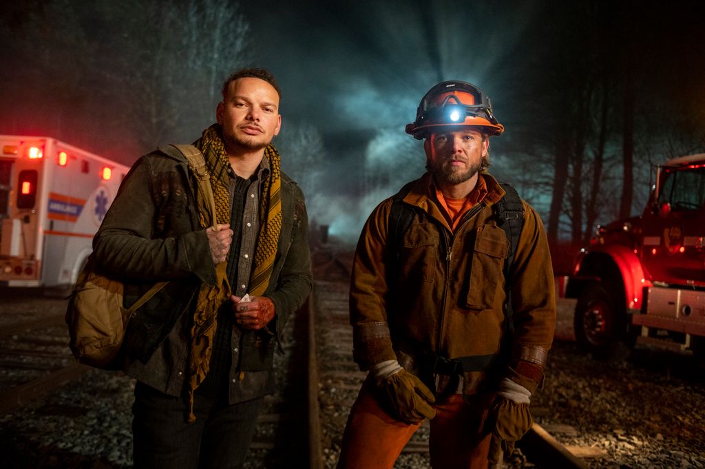 Kane Brown and Max Thieriot