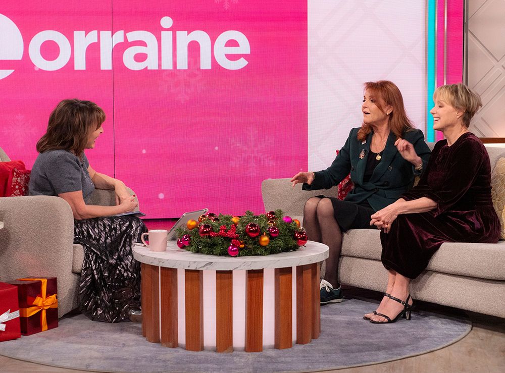 Sarah Ferguson and Sally Dynevor on Lorraine