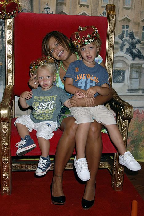 jade goody with her sons