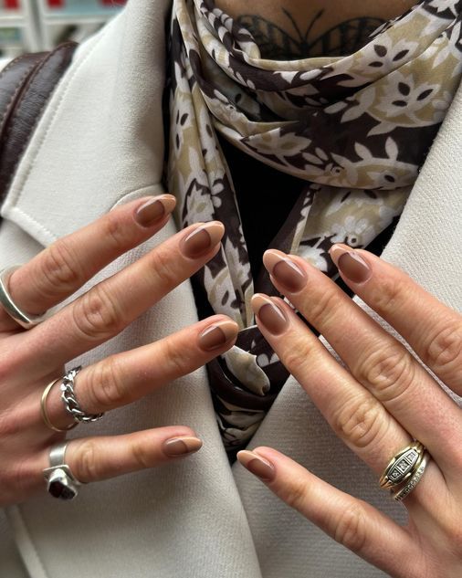 personalised french nails 