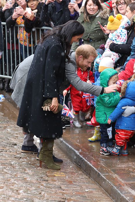 harry and meghan talk to children