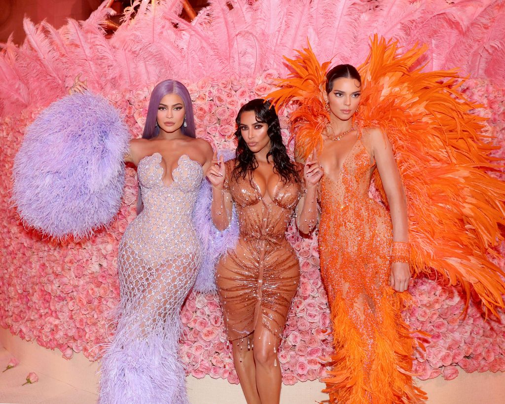 Kylie, Kim and Kendall at the 2019 Met Gala