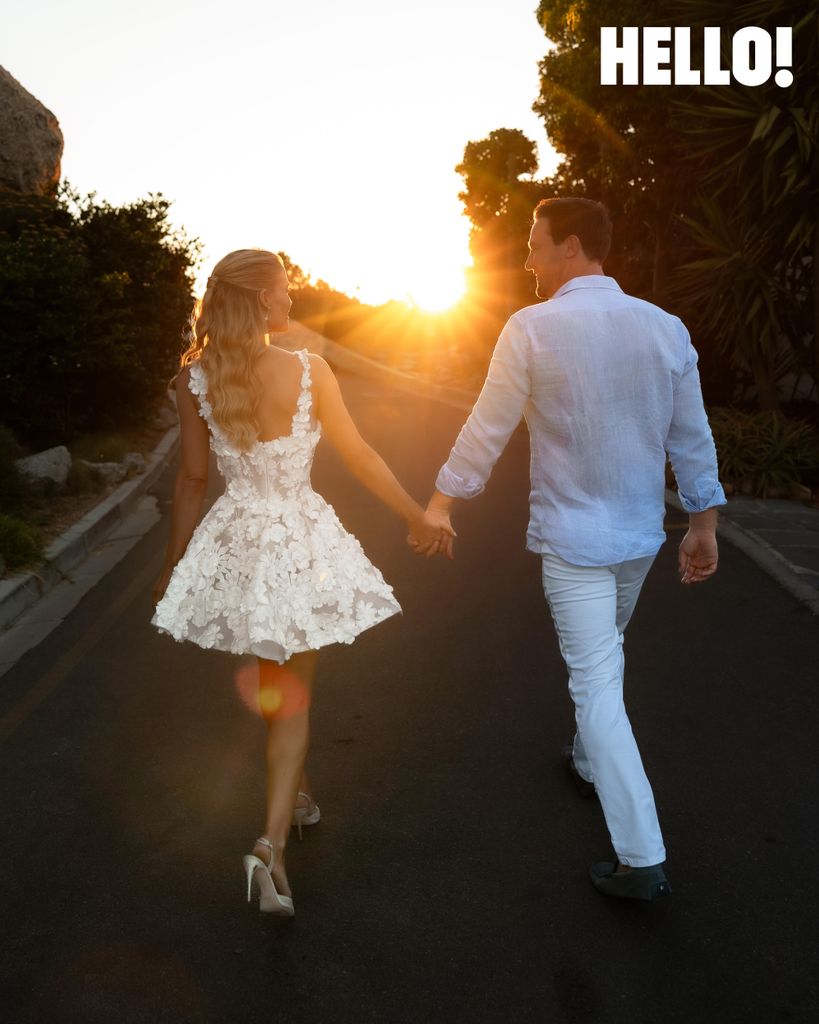 Channing Millerd and Lady Eliza Spencer celebrate their engagement 