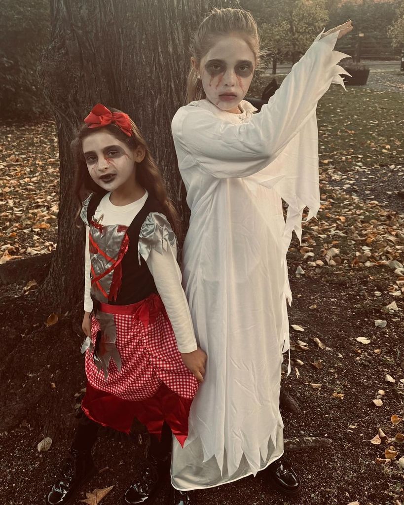 Princess Madeleine's two kids dressed up for Halloween