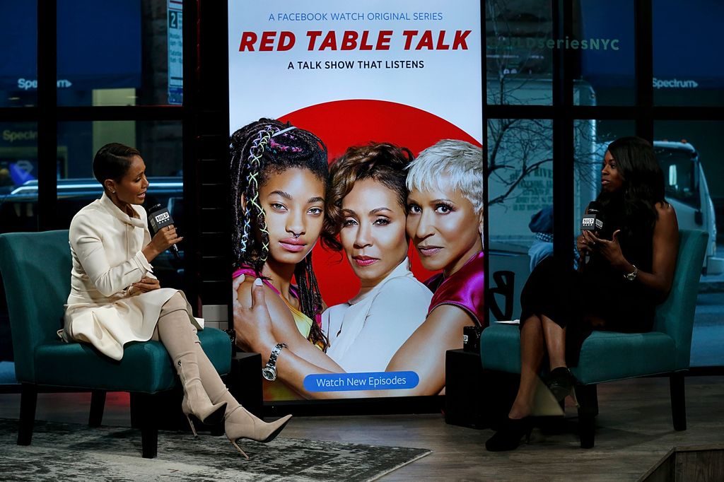 Jada Pinkett Smith attends the Build Series to discuss the web TV talk show 'Red Table Talk'  at Build Studio on January 22, 2019 in New York City