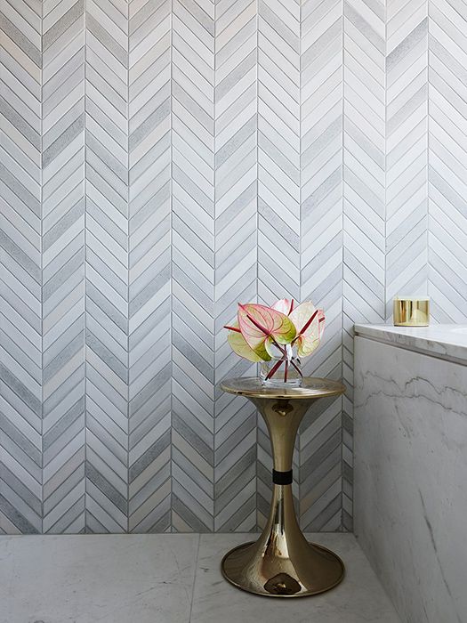 Essential Home grey ombre tiles