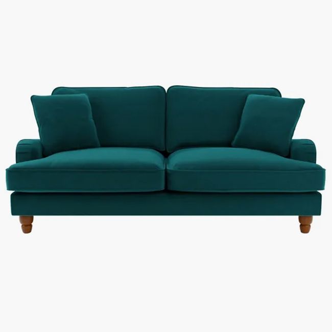 best velvet sofa dunelm