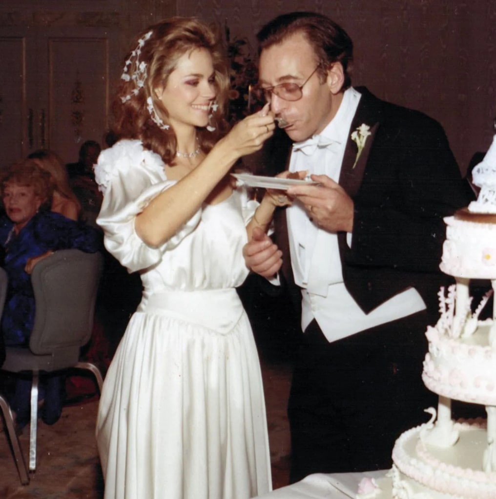 Nelson and Claudia on their wedding day