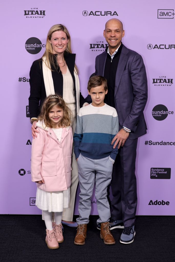 Alexandra Reeve Givens and Garren Givens attend the "Super/Man: The Christopher Reeve Story" Premiere during the 2024 Sundance Film Festival at The Ray Theater on January 21, 2024 in Park City, Utah