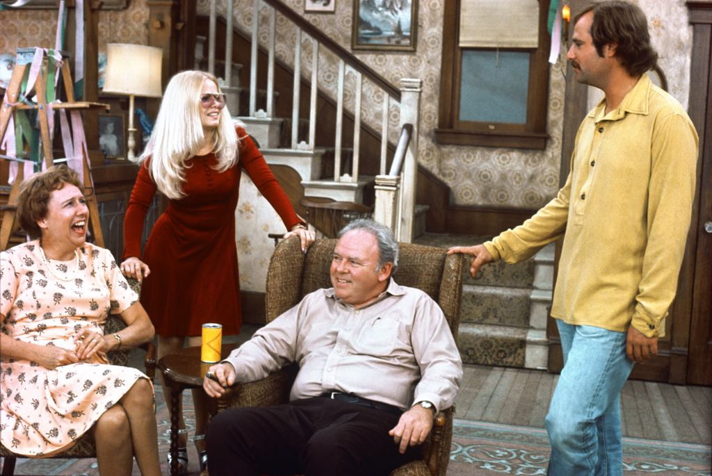 The cast of All in the Family