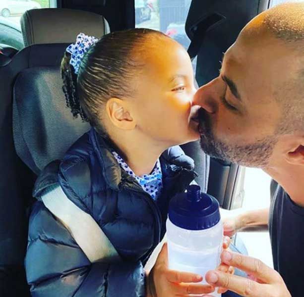 marvin humes kissing daughter