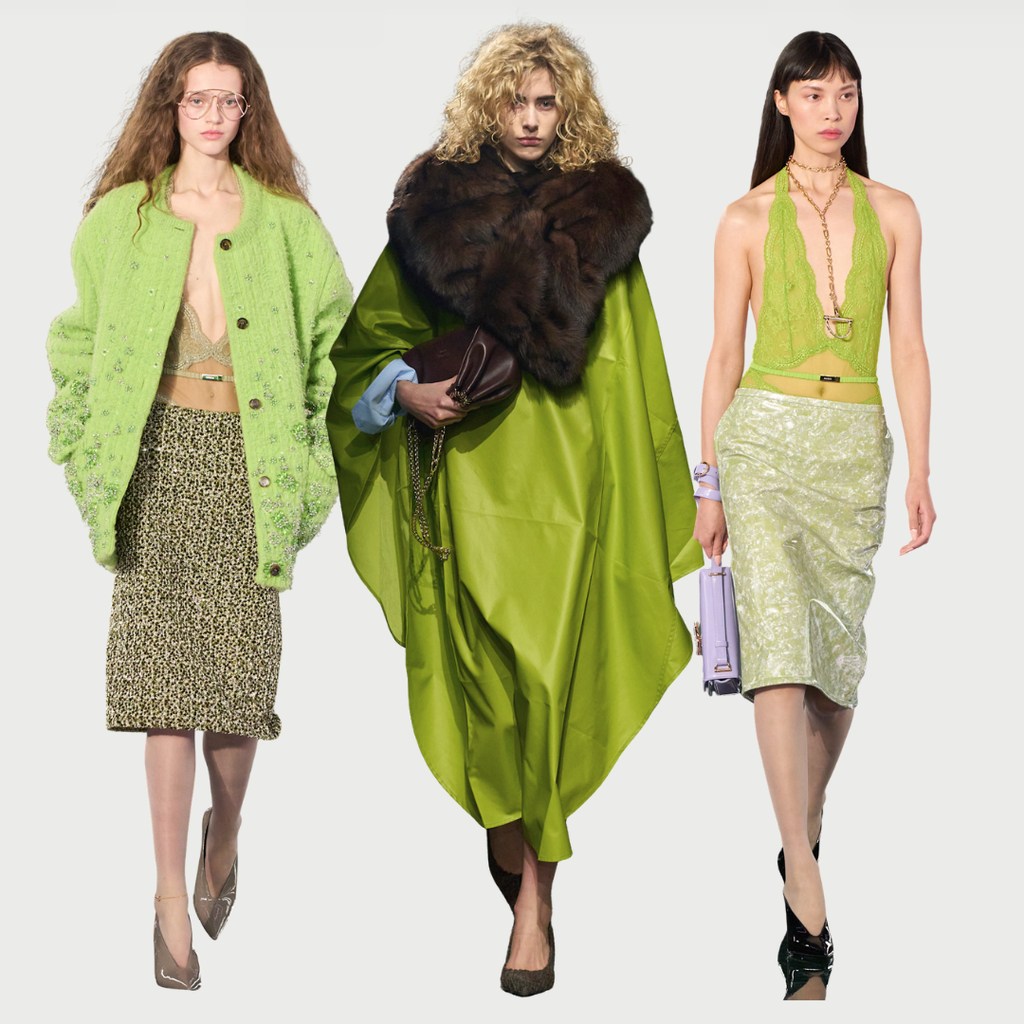 green runway looks comp image