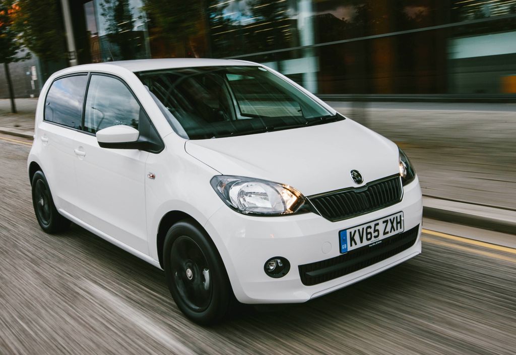 The Skoda Citigo looks very similar to its Volkswagen cousin, the up!