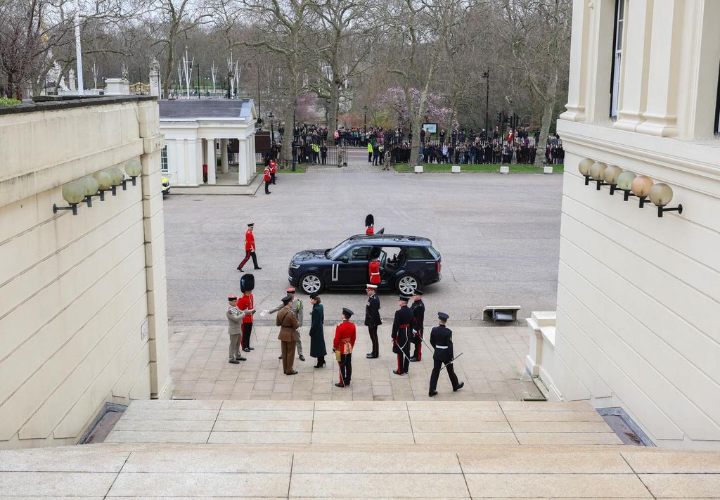 The Princess of Wales attends the Irish Guards St Patrick’s Day Parade