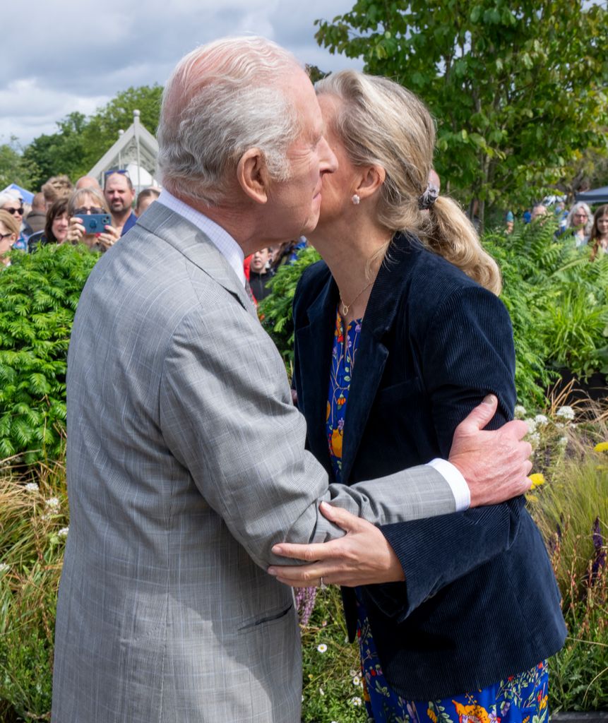 King Charles and Duchess Sophie at this year's Royal Windsor Flower Show