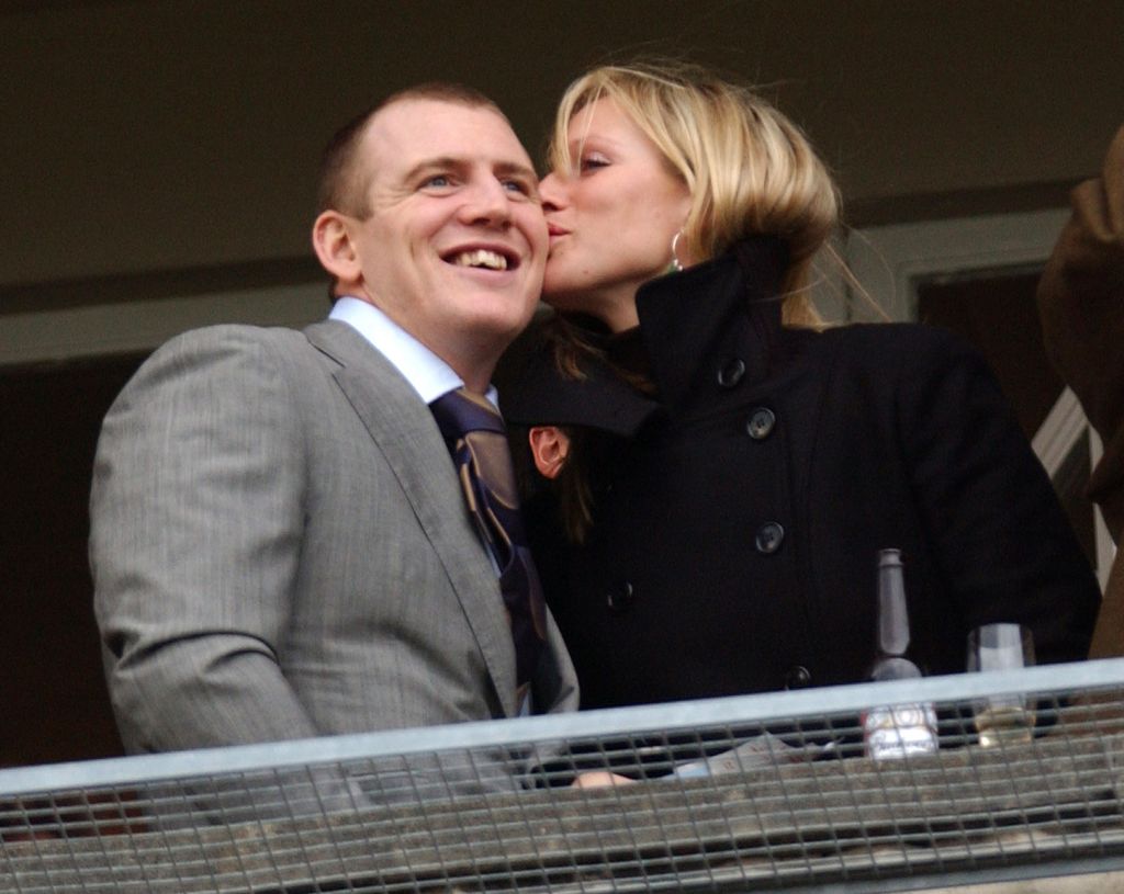 Zara Phillips & Mike Tindall Attend Day One Of The Cheltenham Festival Race Meeting 2005