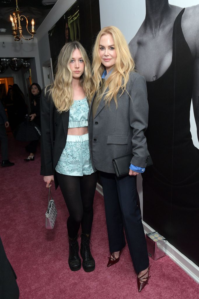 Photo of Sunday Rose Kidman Urban and Nicole Kidman attend W Magazine's Annual Best Performances Party at Chateau Marmont 