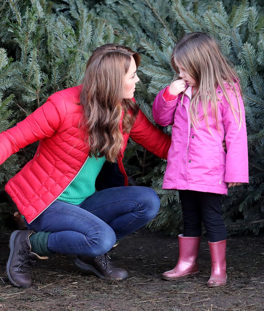 Kate Middleton wearing Berghaus hiking boots at an event for the charity Family Action at Peterley Manor Farm on December 04, 2019 in Great Missenden, England. 