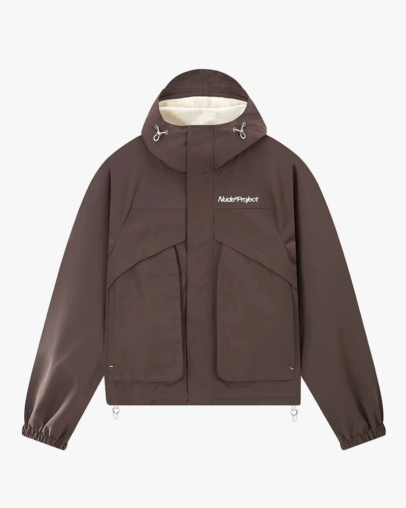 Milestones Windbreaker Jacket Brown
