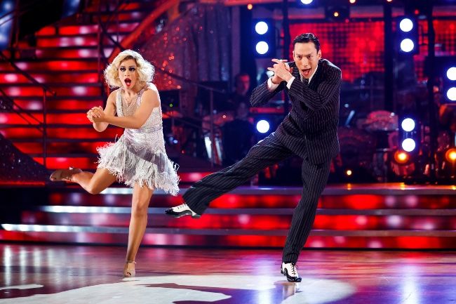 Molly and Carlos dancing on Strictly