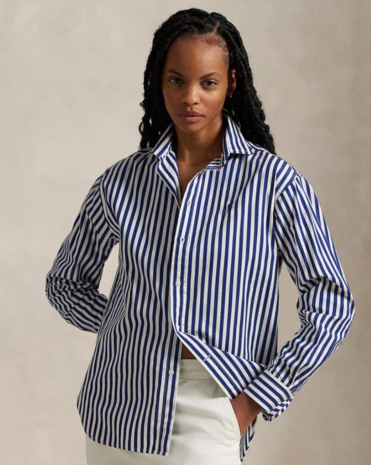 Polo Ralph Lauren Lauren Stared Shirt Women.