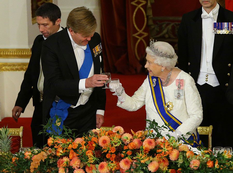 queen toast king willem state dinner