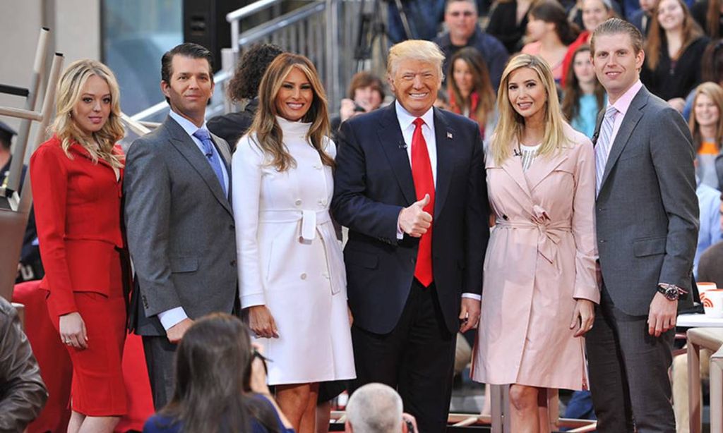 donald trump family