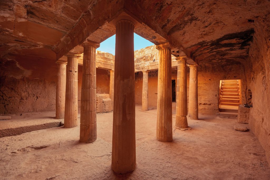 Tombs of the Kings ruins 