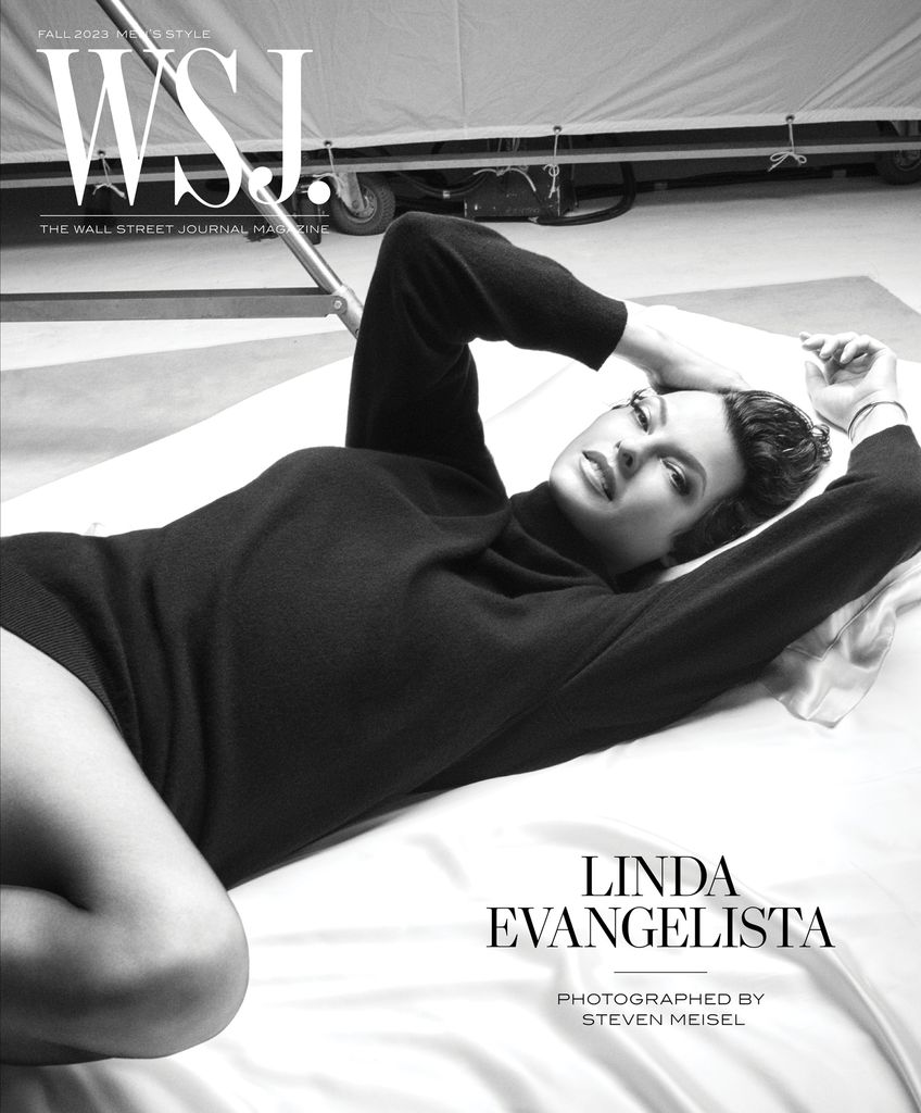 Linda Evangelista for WSJ. Magazine's Fall Men's Style Issue