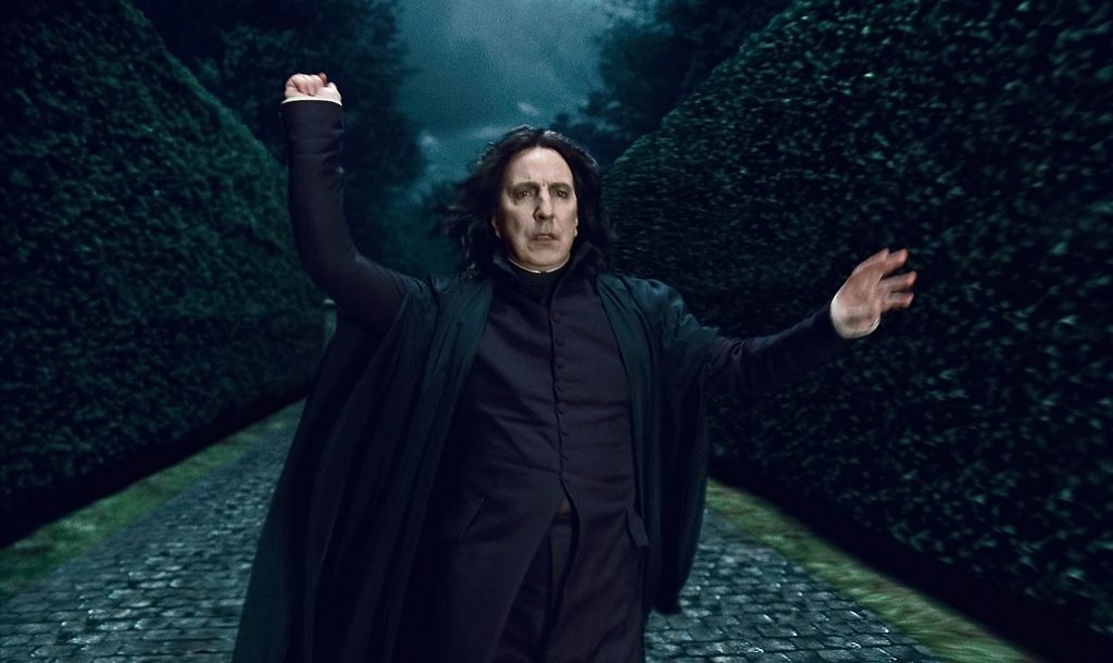 Alan Rickman in Harry Potter & The Deathly Hallows 