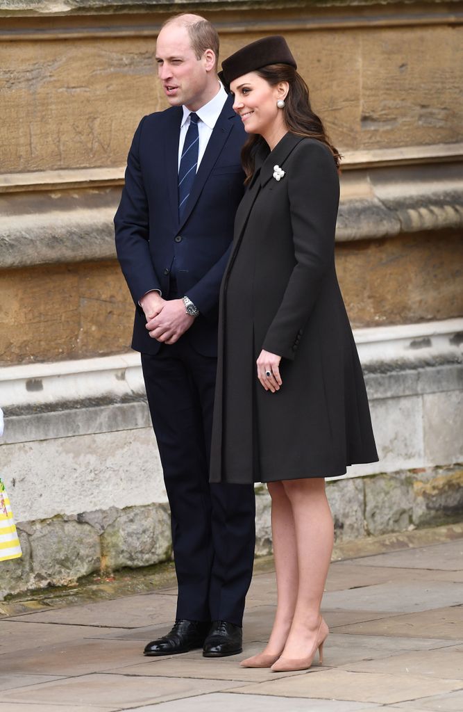Kate pregnant on Easter Sunday 2018