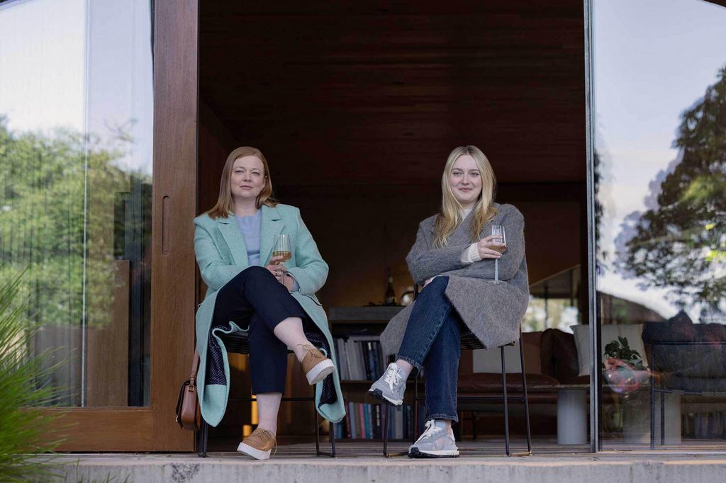 All her Fault TV still featuring Sarah Snook and Dakota Fanning