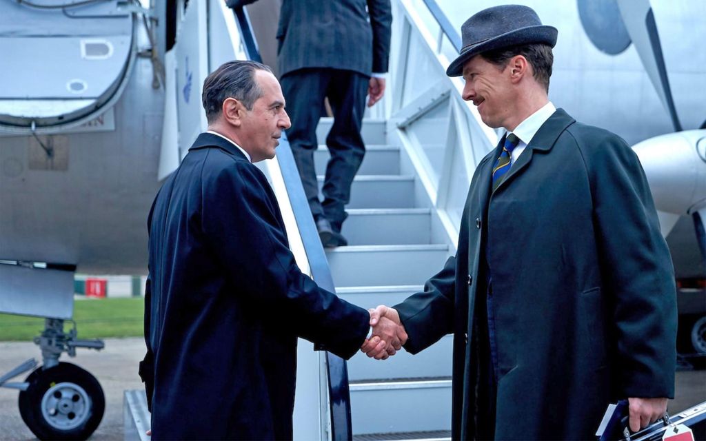 Benedict Cumberbatch stars across from Merab Ninidze