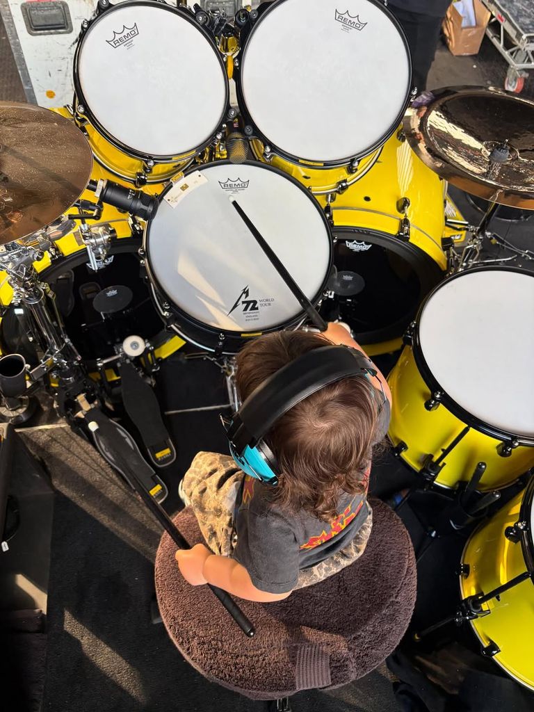 rocky barker drumming