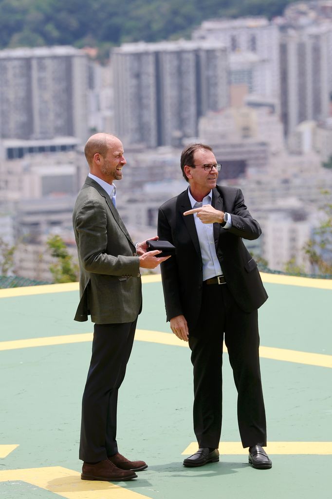 The Prince of Wales arrived in Rio on November 3, 2025